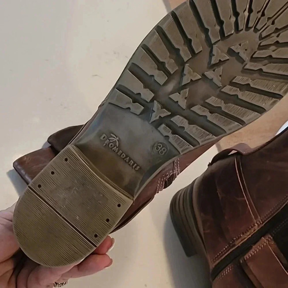 Dromparis Woman's Leather and Suede Ankle boots - Picture 2 of 4